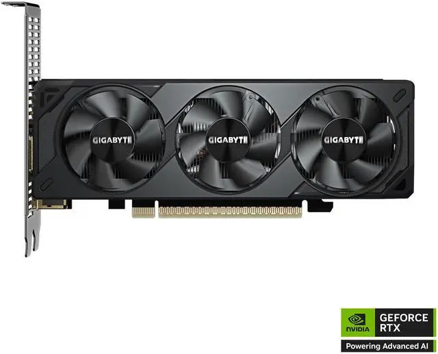 GIGABYTE Low Profile GeForce RTX 5060 Graphics Card GV-N5060OC-8GL