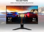 GIGABYTE - M28U - 28" IPS Gaming Monitor - UHD 3840x2160 - 144Hz - 1ms GTG - AMD FreeSync Premium Pro - Type C KVM - HDMI, DP, Type C - Height