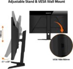 GIGABYTE - M28U - 28" IPS Gaming Monitor - UHD 3840x2160 - 144Hz - 1ms GTG - AMD FreeSync Premium Pro - Type C KVM - HDMI, DP, Type C - Height