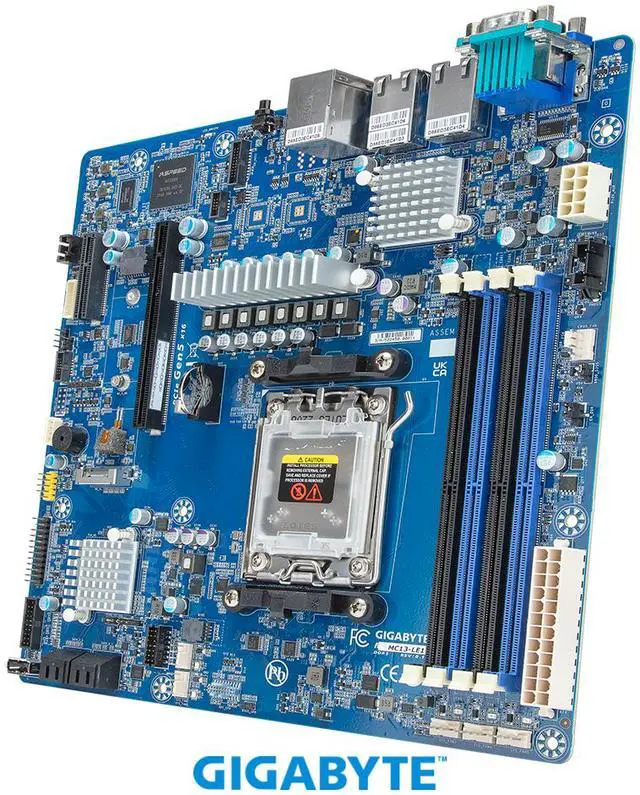GIGABYTE MC13-LE1 Motherboard-AMD EPYC™ 4005/4004 & Ryzen™ 9000/7000 - microATX UP 10Gb/s LAN