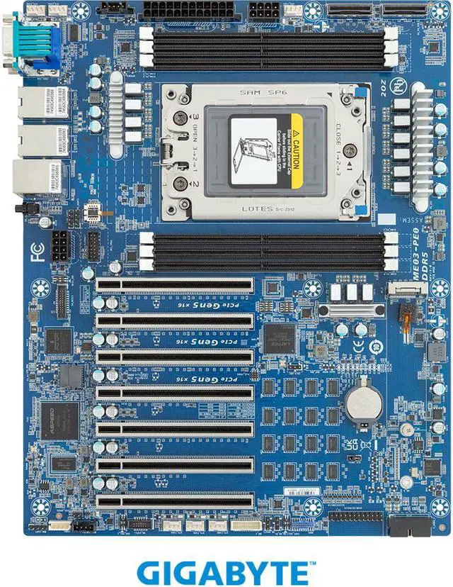 GIGABYTE ME03-PE0 Motherboard - AMD EPYC™ 8004 - ATX UP - Newegg.com