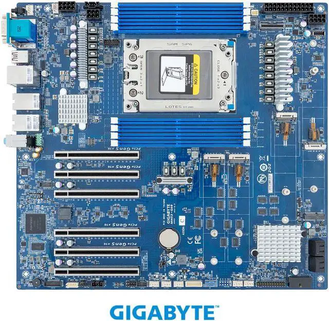 GIGABYTE MH53-G40 Motherboard - AMD Ryzen™ Threadripper™ PRO 9000/7000 WX - E-ATX UP