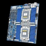 GIGABYTE MZ73-LM0 Rev. 3.x Motherboard - AMD EPYC™ 9005/9004 - E-ATX DP PCIe Gen5 cTDP 400W