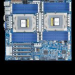 GIGABYTE MZ73-LM0 Rev. 3.x Motherboard - AMD EPYC™ 9005/9004 - E-ATX DP PCIe Gen5 cTDP 400W
