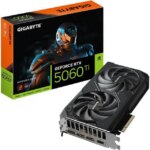GIGABYTE WindForce GeForce RTX 5060 Ti Graphics Card GV-N506TWF2OC-8GD