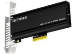 GLOTRENDS PA18 M.2 NVMe to PCIe 5.0 X4 Adapter for M.2 NVMe SSD, Extra Large Aluminum Heatsink, Regular and Low-Profile Bracket (Black)
