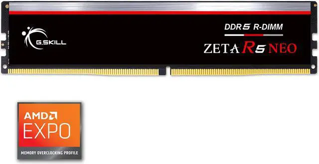 G.SKILL Zeta R5 Neo 128GB (4 x 32GB) ECC Registered DDR5 6400 R-DIMM (PC5 51200) Server Memory Model F5-6400R3239G32GQ4-ZR5NK - Newegg.com