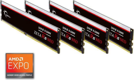 G.SKILL Zeta R5 Neo 128GB (4 x 32GB) ECC Registered DDR5 6400 R-DIMM (PC5 51200) Server Memory Model F5-6400R3239G32GQ4-ZR5NK - Newegg.com