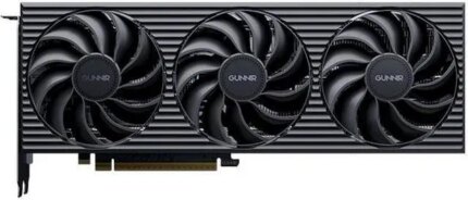 GUNNIR Intel Arc B580 Tri 12G OC Gaming Graphics Card (PCIe 4.0, 12GB GDDR6, HDMI 2.1, DisplayPort 2.1) Black