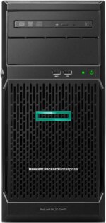 Hewlett Packard Enterprise HPE ProLiant ML30 Gen10 Plus Tower Server, Xeon E-2314 4-Core 2.8GHz, 64GB DDR4 Memory, 8TB SSD Storage, RAID, iLO, Server