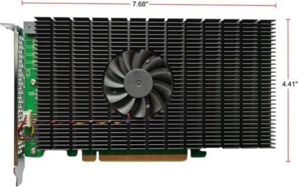 HighPoint SSD7505 PCIe 4.0 x16 4-Channel M.2 NVMe RAID Controller