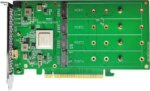 HighPoint SSD7505 PCIe 4.0 x16 4-Channel M.2 NVMe RAID Controller