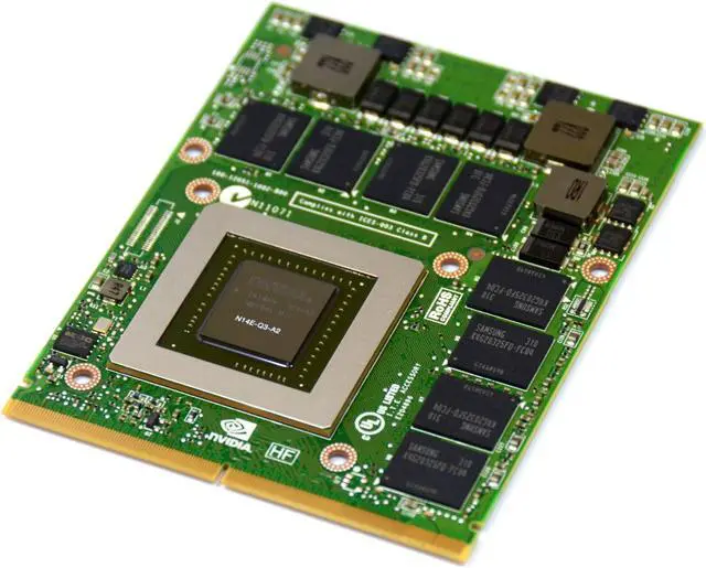 HP 665787-001 689281-001 Quadro K4000M 4GB 256-bit GDDR5 MXM 3.0 Graphics Card - OEM