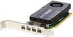 HP Nvidia Quadro K1200 4GB 4xDP PCI-e x16 Support 4 Displays T7T59AT 846583-001