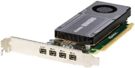 HP Nvidia Quadro K1200 4GB 4xDP PCI-e x16 Support 4 Displays T7T59AT 846583-001