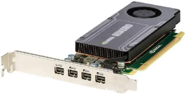HP Nvidia Quadro K1200 4GB 4xDP PCI-e x16 Support 4 Displays T7T59AT 846583-001
