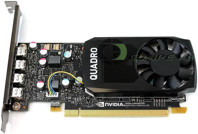 HP nVidia Quadro P620 2 GB GDDR5 PCIE x16 4 x Mini DP L11436-001 L21968-001 3ME25AA Video Graphics Card