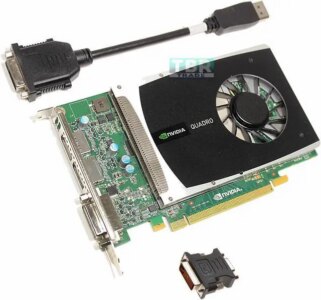 HP Quadro 2000 Graphic Card - 1 GB