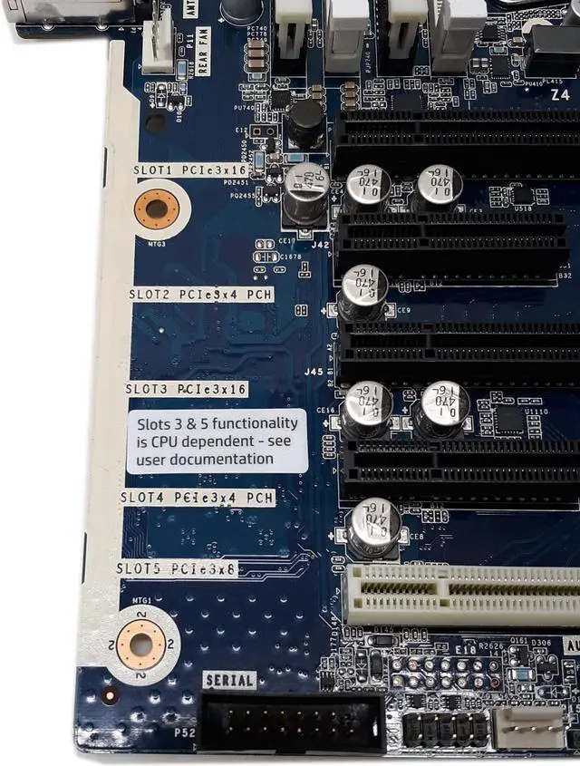 HP Z4 G4 Workstation Motherboard LGA2066 For Intel Core X Serie L09990-001 L12125-001 L12125-601