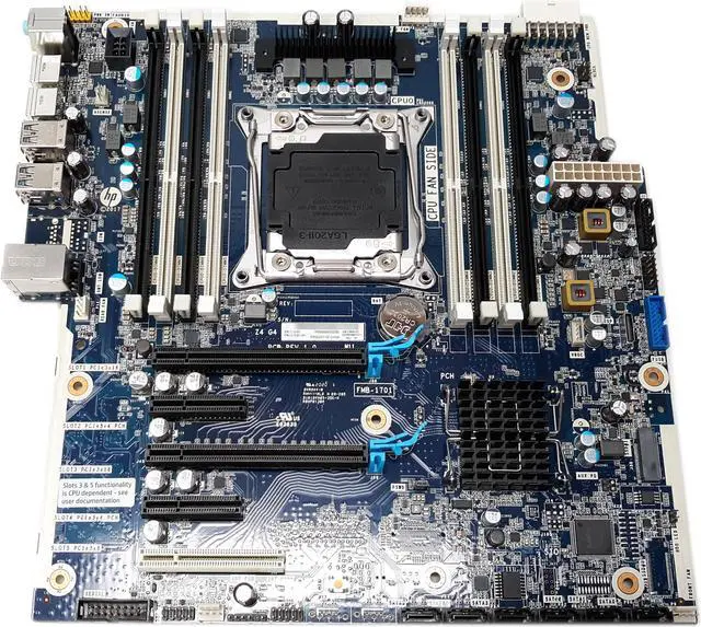 HP Z4 G4 Workstation Motherboard LGA2066 For Intel Core X Serie L09990-001 L12125-001 L12125-601