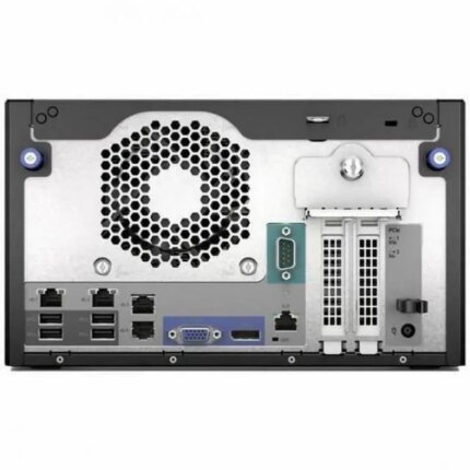 HPE ProLiant MicroServer Gen11 server with 1Intel® Xeon® E-2414 Processor, 16 GB (1x16 GB UDIMM) Single Rank Memory, dedicated iLO-M.2 port kit,