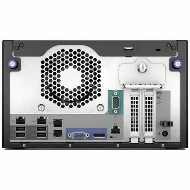 HPE ProLiant MicroServer Gen11 server with 1Intel® Xeon® E-2414 Processor, 16 GB (1x16 GB UDIMM) Single Rank Memory, dedicated iLO-M.2 port kit,