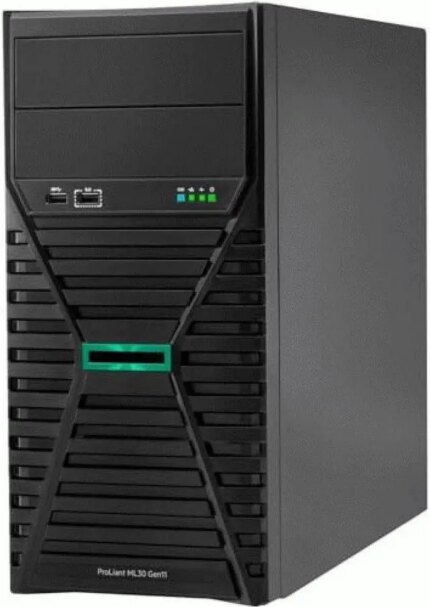 HPE ProLiant ML30 Gen11 - E-2434 Quad-core, 3.40Ghz, 32GB, MR216i-p Gen11 Storage Controller 2x960GB SSD 8SFF 500W PS Tower Server