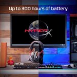 HyperX Cloud Alpha Wireless - Gaming Headset for PC, 300-hour battery life, DTS Headphone X Spatial Audio, Memory foam, Dual Chamber Drivers,