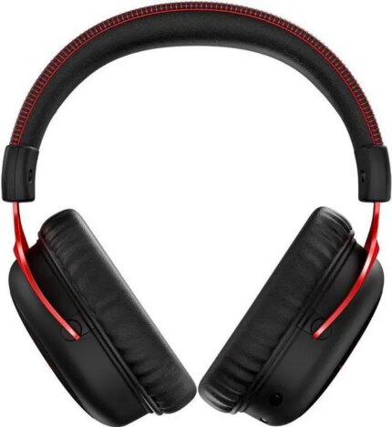 HyperX - Cloud II Wireless 7.1 Surround Sound Gaming Headset for PC and Playstation - Black/Red