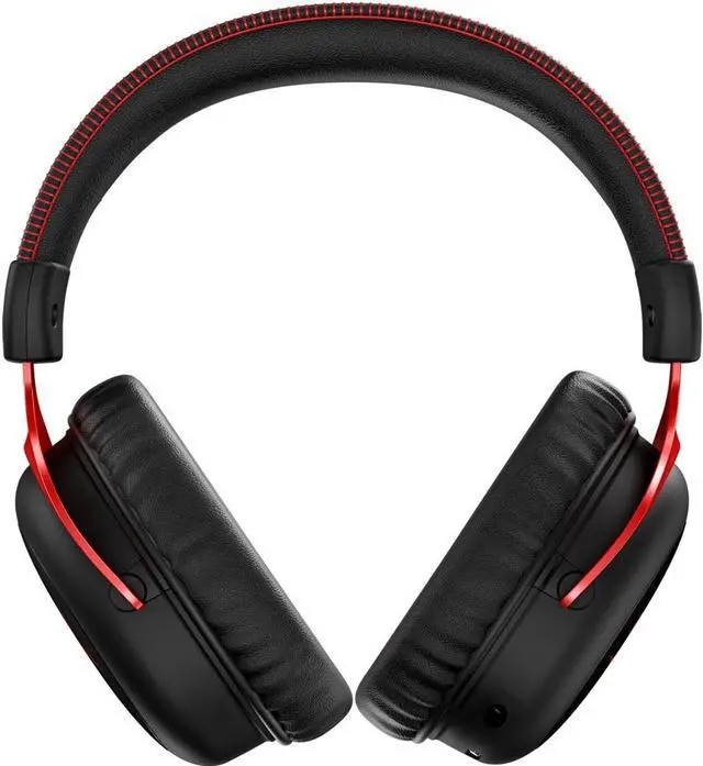 HyperX - Cloud II Wireless 7.1 Surround Sound Gaming Headset for PC and Playstation - Black/Red