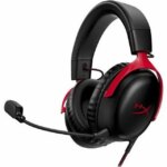 HyperX Cloud III – Wired Gaming Headset, PC, PS5, Xbox Series X|S, Angled 53mm Drivers, DTS Spatial Audio, Memory Foam, Durable Frame, Ultra-Clear