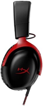 HyperX Cloud III – Wired Gaming Headset, PC, PS5, Xbox Series X|S, Angled 53mm Drivers, DTS Spatial Audio, Memory Foam, Durable Frame, Ultra-Clear