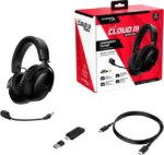 HyperX Cloud III Wireless - Gaming Headset - Black