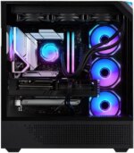 iBUYPOWER Element 9 Pro Black Gaming PC Desktop - Intel Core Ultra 7 265KF - NVIDIA GeForce RTX 5070Ti 16GB - 32GB DDR5 RGB - 2TB NVMe SSD -