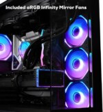 iBUYPOWER Element 9 Pro Black Gaming PC Desktop - Intel Core Ultra 7 265KF - NVIDIA GeForce RTX 5070Ti 16GB - 32GB DDR5 RGB - 2TB NVMe SSD -