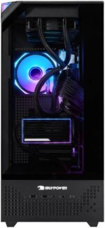 iBUYPOWER Element 9 Pro Black Gaming PC Desktop - Intel Core Ultra 7 265KF - NVIDIA GeForce RTX 5070Ti 16GB - 32GB DDR5 RGB - 2TB NVMe SSD -