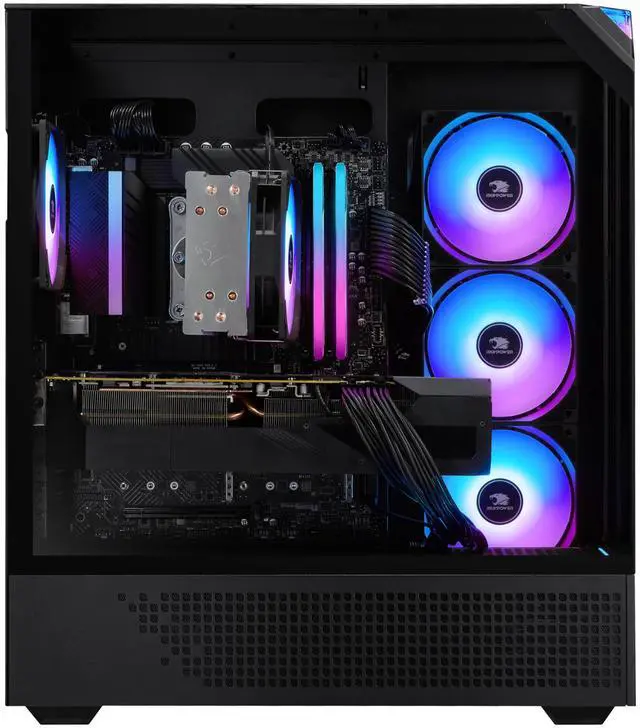 iBUYPOWER Element Gaming PC Desktop - AMD Ryzen 7 8700F, NVIDIA GeForce RTX 5060 8GB, 32GB DDR5 RGB RAM, 1TB NVMe SSD