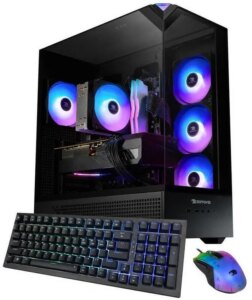 iBUYPOWER Element Gaming PC Desktop - AMD Ryzen 7 8700F, NVIDIA GeForce RTX 5060 8GB, 32GB DDR5 RGB RAM, 1TB NVMe SSD