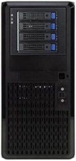 IN WIN IW-PE689.U3 Entry Pedestal Atx Mid Tower case 4/1/(5) Bays USB 3.0 Audio Black No Power Supply Audio