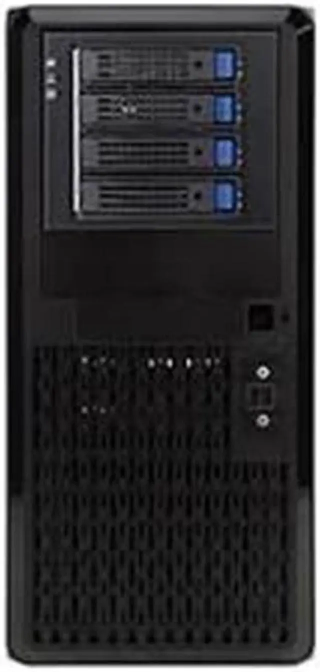 IN WIN IW-PE689.U3 Entry Pedestal Atx Mid Tower case 4/1/(5) Bays USB 3.0 Audio Black No Power Supply Audio