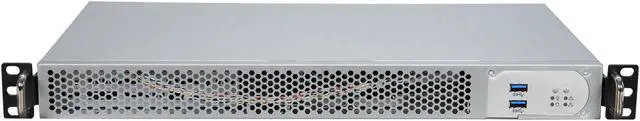 In Win IW-RF100S-S265 1U Short-depth Rackmount Server Chassis with Single 265W Power Supply, with Front or Rear I/O Access