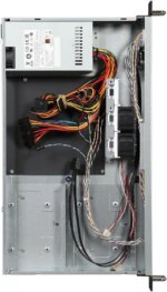 In Win IW-RF100S-S265 1U Short-depth Rackmount Server Chassis with Single 265W Power Supply, with Front or Rear I/O Access
