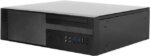 IN WIN Micro-ATX Desktop case, 9L Compact Size, pre-Installed Standard TFX 300W Power Supply and 80mm Fan x 1 (CK722.FF300TB3)