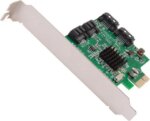 IOCrest SI-PEX40064 PCI-Express 2.0 Low Profile Ready SATA III (6.0 Gb/s) Controller Card