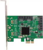 IOCrest SI-PEX40064 PCI-Express 2.0 Low Profile Ready SATA III (6.0 Gb/s) Controller Card