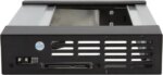 iStarUSA BPN-DE110SS-BLACK Trayless 5.25" to 3.5" SATA SAS 6 Gbps HDD Hot-swap Rack