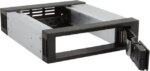 iStarUSA BPN-DE110SS-BLACK Trayless 5.25" to 3.5" SATA SAS 6 Gbps HDD Hot-swap Rack