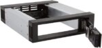iStarUSA BPN-DE110SS-BLACK Trayless 5.25" to 3.5" SATA SAS 6 Gbps HDD Hot-swap Rack