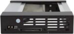 iStarUSA BPN-DE110SS-BLACK Trayless 5.25" to 3.5" SATA SAS 6 Gbps HDD Hot-swap Rack