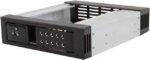 iStarUSA BPN-DE110SS-BLACK Trayless 5.25" to 3.5" SATA SAS 6 Gbps HDD Hot-swap Rack